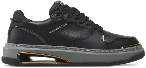 Sneakersy KARL LAGERFELD - KL52020I Black Lthr W/Iridescent