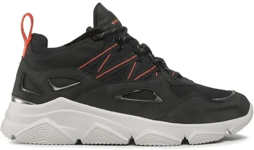Sneakersy KARL LAGERFELD - KL51625 Black Lthr/Textile
