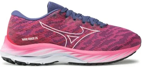 Topánky Mizuno - Wave Rider 26 J1GD220327 Festival Fuchsia/Halogen Blue/Innuendo