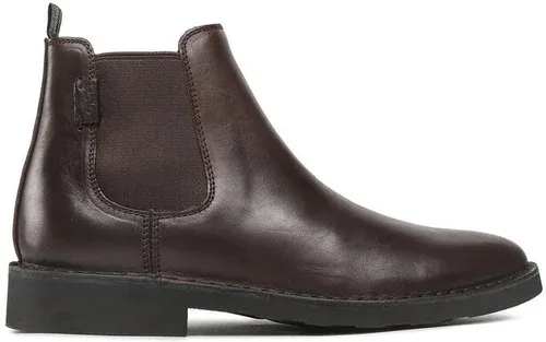 Členková obuv s elastickým prvkom Polo Ralph Lauren - Talan Chlsea 803754411003 Polo Brwn