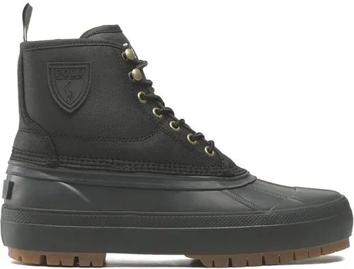 Šnurovacia obuv Polo Ralph Lauren - Claus Laceup 812880474001 Black