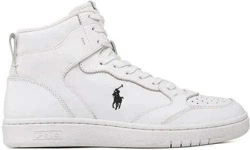 Sneakersy Polo Ralph Lauren - Polo Crt Hgh 809877680001 Wht/Blk Sneakersy Polo Ralph Lauren - Polo Crt Hgh 809877680001 Wht/Blk