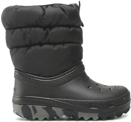 Snehule Crocs - Classic Neo Puff Boot K 207684 Black