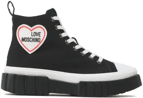 Plátenky LOVE MOSCHINO - JA15595G1GJH0000 Nero