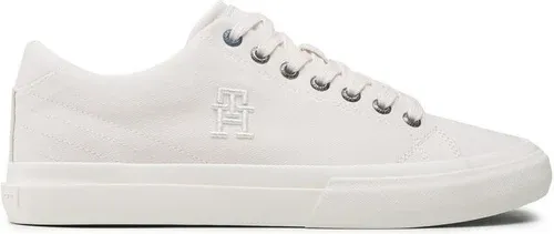 Sneakersy Tommy Hilfiger - Th Hi Vulc Street Low Veg Dyes FM0FM04422 Weathered White AC0