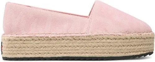 Espadrilky Tommy Jeans - Logomania Espadrille EN0EN02079 Misty Pink TH2