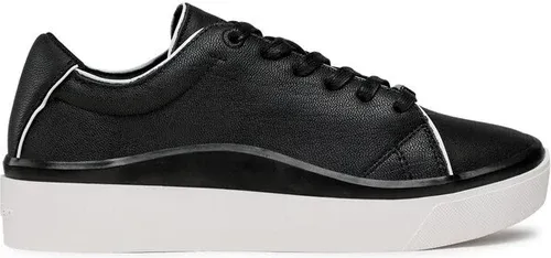 Sneakersy Calvin Klein - Cupsole Wave Lace Up HW0HW01349 Black/Bright White 0GN