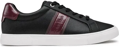 Sneakersy Calvin Klein - Low Profile Vulc Lace Up HW0HW01369 Black/Decadent Chocolate 0GL