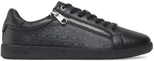 Sneakersy Calvin Klein - Low Top Lace Up W/Zip Mono HM0HM00876 Seasonal Mono Mix 0GK