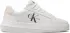Sneakersy Calvin Klein Jeans - Chunky Cupsole Monologo W YW0YW00823 White/Peach 02T