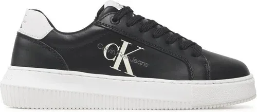 Sneakersy Calvin Klein Jeans - Chunky Cupsole Monologo W YW0YW00823 Black/White 0GJ