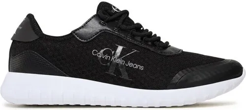 Sneakersy Calvin Klein Jeans - Eva Runner Monologo YM0YM00584 Black BDS