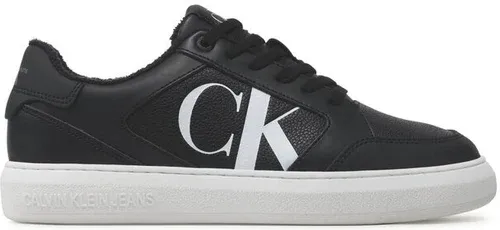 Sneakersy Calvin Klein Jeans - Casual Cupsole Lth-Pu Mono YM0YM00573 Black/White 0GJ