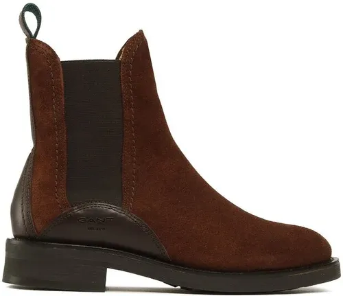 Členková obuv s elastickým prvkom Gant - Aimlee 25551386 Dark Brown G46