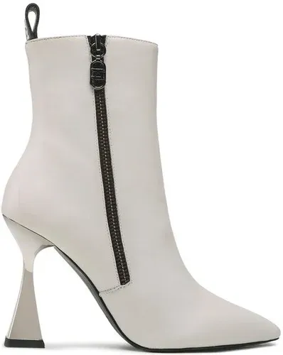 Členková obuv KARL LAGERFELD - KL32054 White Lthr