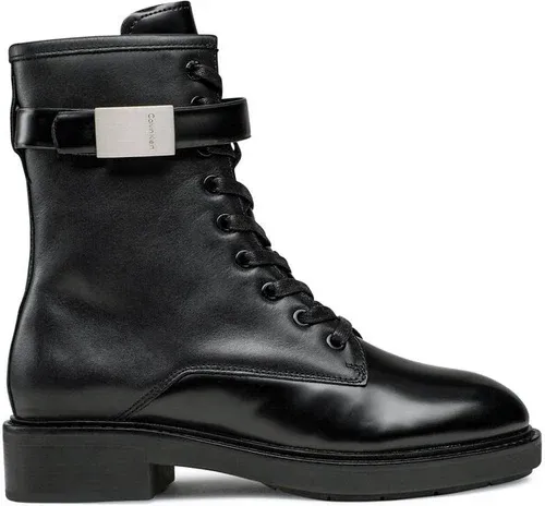 Členková obuv Calvin Klein - Combat Boot W/Hw HW0HW01360 Ck Black BEH