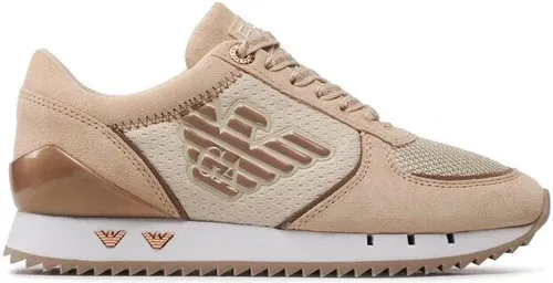 Sneakersy EA7 Emporio Armani - X7X005 XK210 R357 Macadamia/Rose Gold