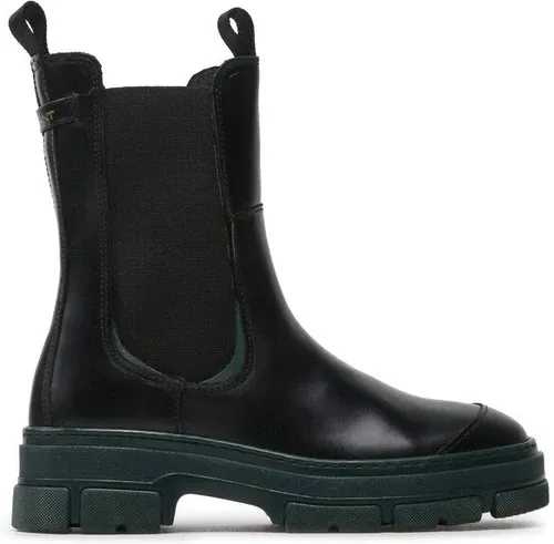 Členková obuv s elastickým prvkom Gant - Monthike 25541191 Black/Green G002
