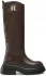 Čižmy KARL LAGERFELD - KL45090 Dark Brown Lthr