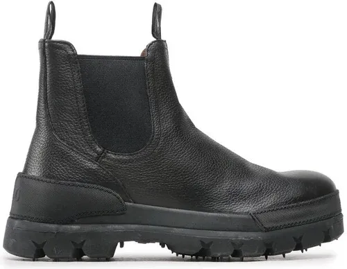Členková obuv s elastickým prvkom Polo Ralph Lauren - Oslo Chelsea 812845457001 Black
