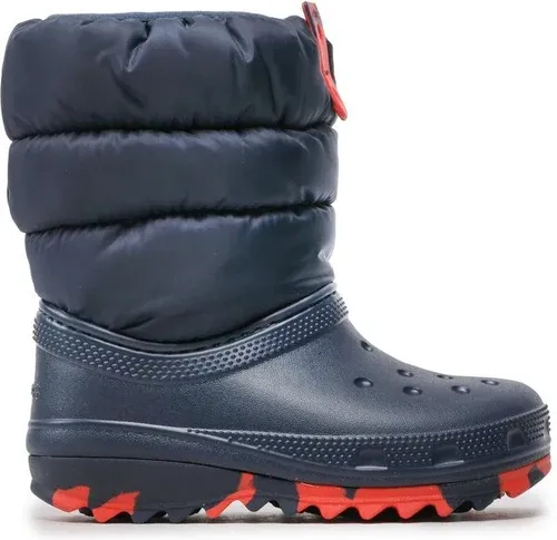 Snehule Crocs - Classic Neo Puff Boot K 207684 Navy/Blue Marine