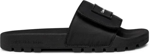 Šľapky Calvin Klein Jeans - Truck Slide Velcro W YW0YW01024 Black BDS