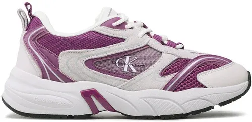 Sneakersy Calvin Klein Jeans - Retro Tennis Su-Mesh W YW0YW00891 Amethyst/Ghost Grey 0KB