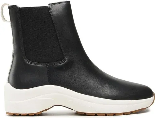 Členková obuv s elastickým prvkom Lauren Ralph Lauren - Rylee Chlsa 802875307001 Black