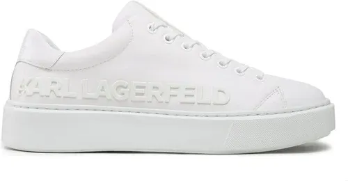 Sneakersy KARL LAGERFELD - KL52225 White Lthr