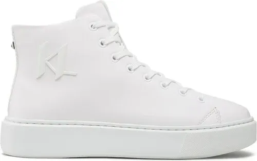 Sneakersy KARL LAGERFELD - KL52265 White Lthr