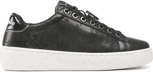 Sneakersy KARL LAGERFELD - KL61013 Black Lthr