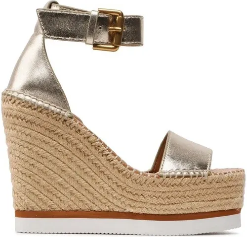 Espadrilky See By Chloé - SB26152 Light Gold 056