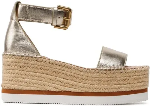 Espadrilky See By Chloé - SB32201A Light Gold 056