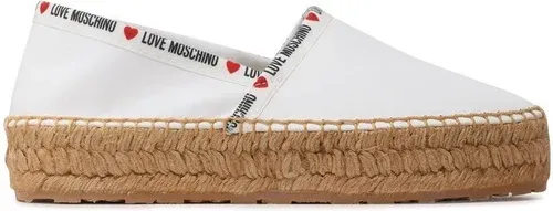 Espadrilky LOVE MOSCHINO - JA10323G1GIA0100 Bianco