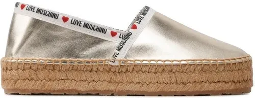 Espadrilky LOVE MOSCHINO - JA10323G1GIC0900 Platino