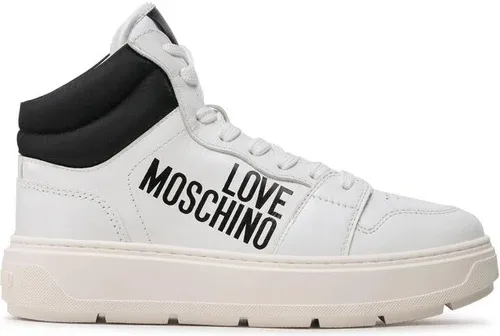 Sneakersy LOVE MOSCHINO - JA15284G1GIAC10A Bianco/Nero