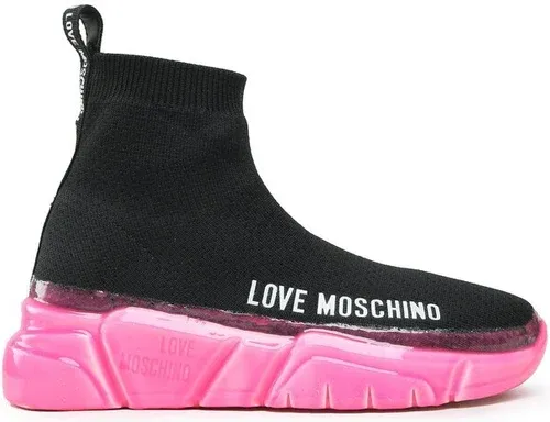 Sneakersy LOVE MOSCHINO - JA15463G1GIZC00A Nero/Fuxia