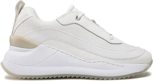Sneakersy Calvin Klein - Interal Wedge Lace Up HW0HW01371 White/Feather Gray 0K9