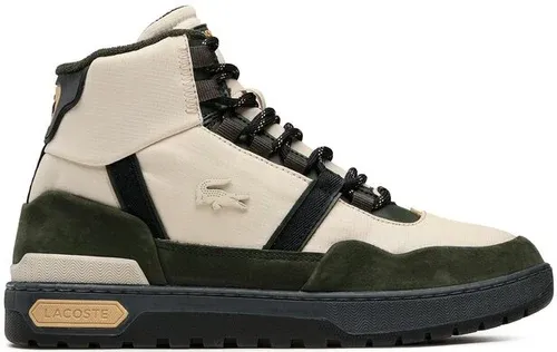 Sneakersy Lacoste - T-Clip Wntr Mid 222 2 Sma 744SMA00651Y5 Off Wht/Dk Grn