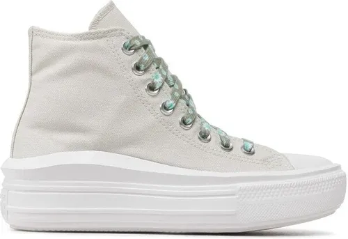 Plátenky Converse - Ctas Move Hi A00838C Light Bone/Light Field Surplus