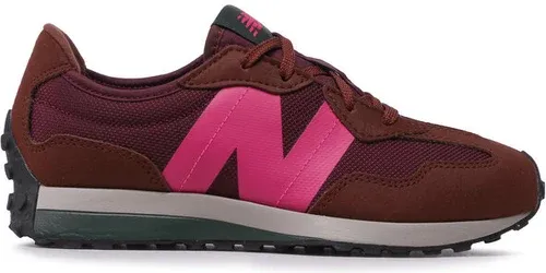 Sneakersy New Balance - GS327TL Bordová