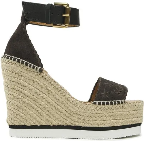 Espadrilky See By Chloé - SB40117A Charcoal B024