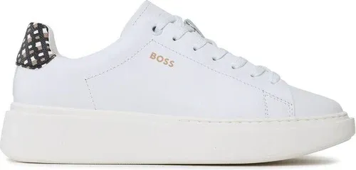 Sneakersy Boss - Amber Sneaker 50488195 10240751 01 Open White 124