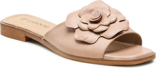 Klapki LASOCKI - WI16-MENA-06 Beżowy