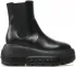 Členková obuv s elastickým prvkom Casadei - 2R310T070NLOVEC9000 Lovecalf Nero