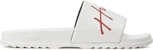 Šľapky Hugo - Match 50487657 10248151 01 White 100
