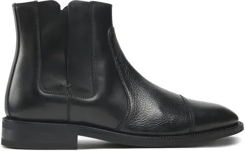 Členková obuv s elastickým prvkom Baldinini - U3B127COCENENE Nero