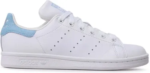 Topánky adidas - Stan Smith J H03443 Ftwwht/Owhite/Preblu