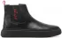 Členková obuv s elastickým prvkom Hugo - Allen 50487432 10214643 01 Black 001