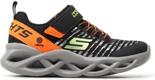 Sneakersy Skechers - Novlo 401650L/BKOR Black/Orange